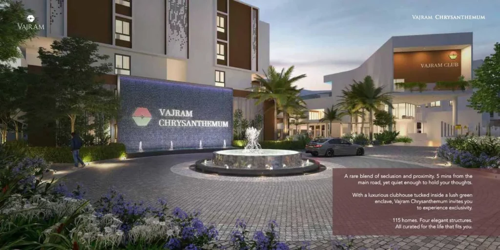 Vajram Chrysanthemum Overview - Boutique Luxury Low-Density Living